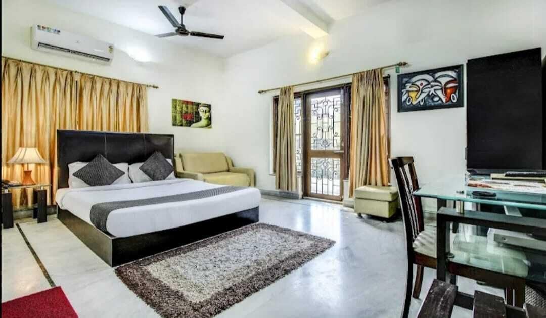 Deluxe Double Room, 4 Bedrooms, Balcony, Park View