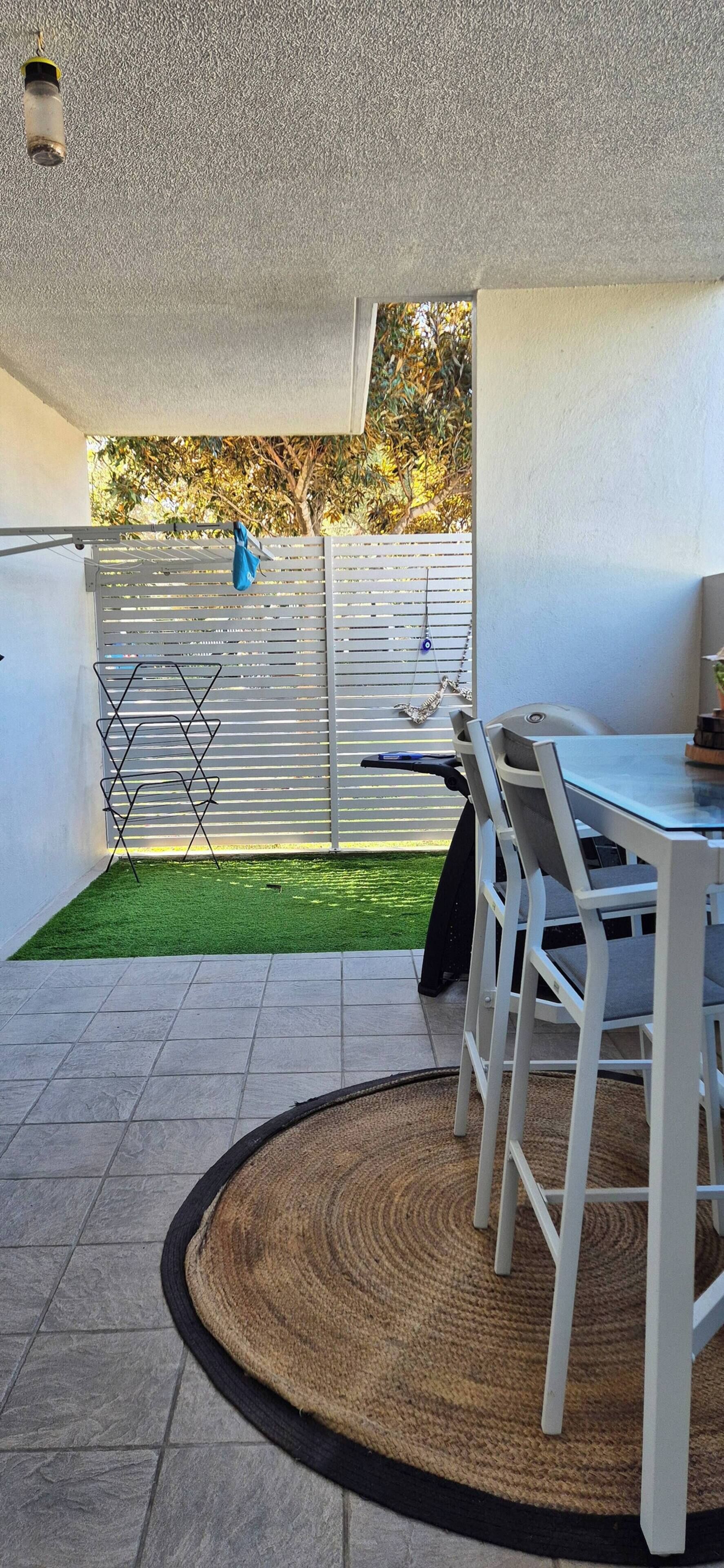 Apartment, 2 Bedrooms, Terrace, Garden View | Outdoor dining