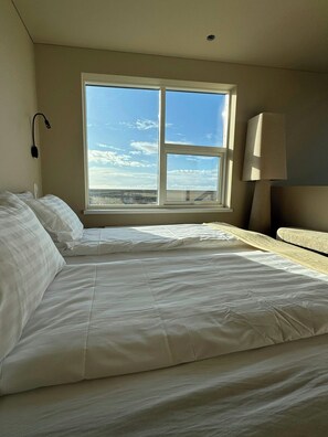 Double Room, Balcony, Mountain View | Cots/infant beds, free WiFi, bed sheets - Skaftafell Lodges by Adventure Hotels (Skaftafell)