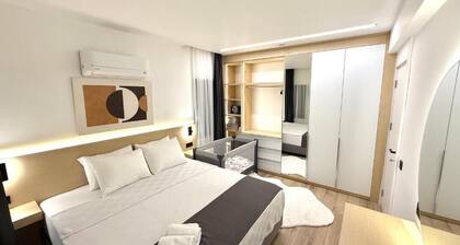 OLİVE SUİTE 2+1 Family Apartment - 200m Walking Distance to the Beach