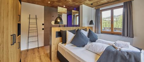 Appart'hôtel Supérieur, balcon, vue montagne | Rideaux occultants, chambres insonorisées, Wi-Fi gratuit
