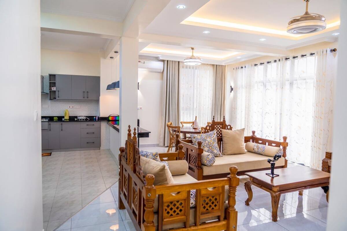 Villa, 3 Schlafzimmer, barrierefrei, Raucher | Wohnzimmer