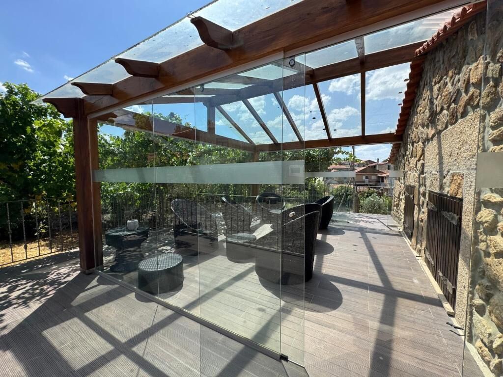 Casa de campo clássica, vista para a montanha | Terraço/pátio