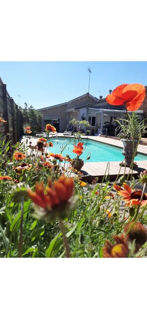 Pool - Small air-conditioned house with swimming pool (Eysines)