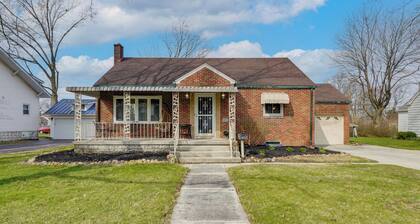 1 Mi to Dtwn Tiffin! Brick Bungalow w/ Patio, Yard