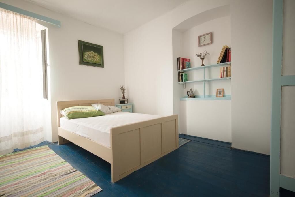 Economy-Doppelzimmer, Terrasse, Gartenblick