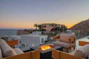 Terrace/patio - NEW! Casa Calimigos: Modern Oceanview Escape in Pedregal. Promos Available (Cabo San Lucas)