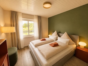 Deluxe-Apartment | Kostenloses WLAN, Bettwäsche