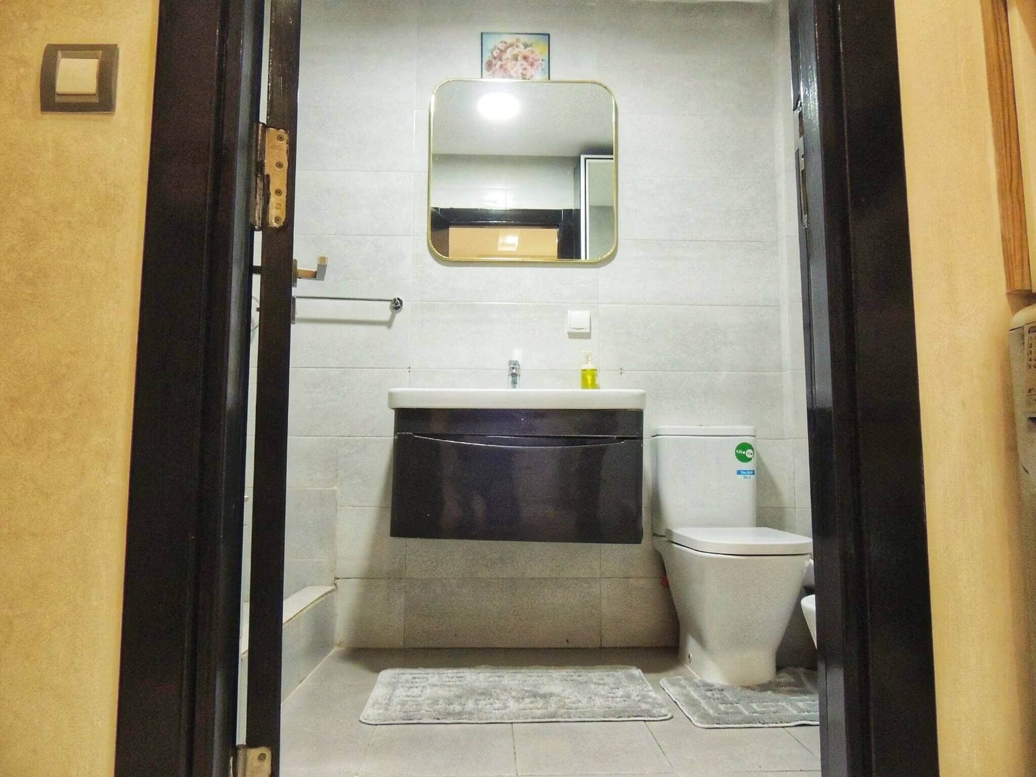 아파트, 침실 1개 | 욕실