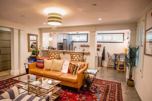 TV - Charleston Charm: Cozy 1BR Apartment with Patio (Charleston)