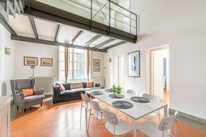 Apartment, 5 Bedrooms, Balcony | Dining - Palazzo Sambuca Charming by Wonderful Italy (Palermo)