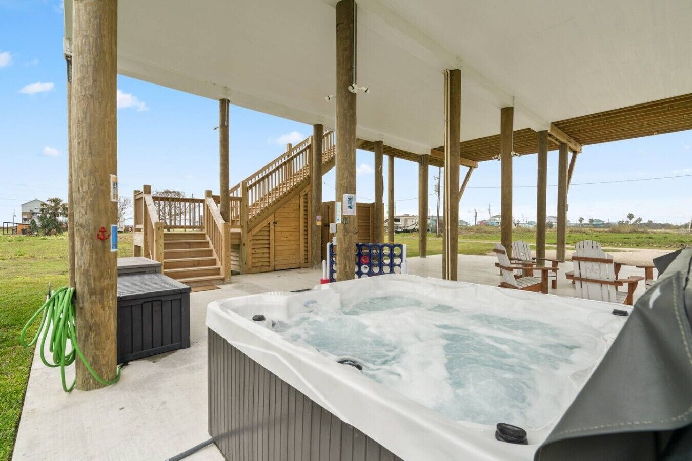 Bain à remous extérieur