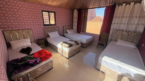 In-room safe, free WiFi - Wadi Rum Legacy Camp (Wadi Rum)