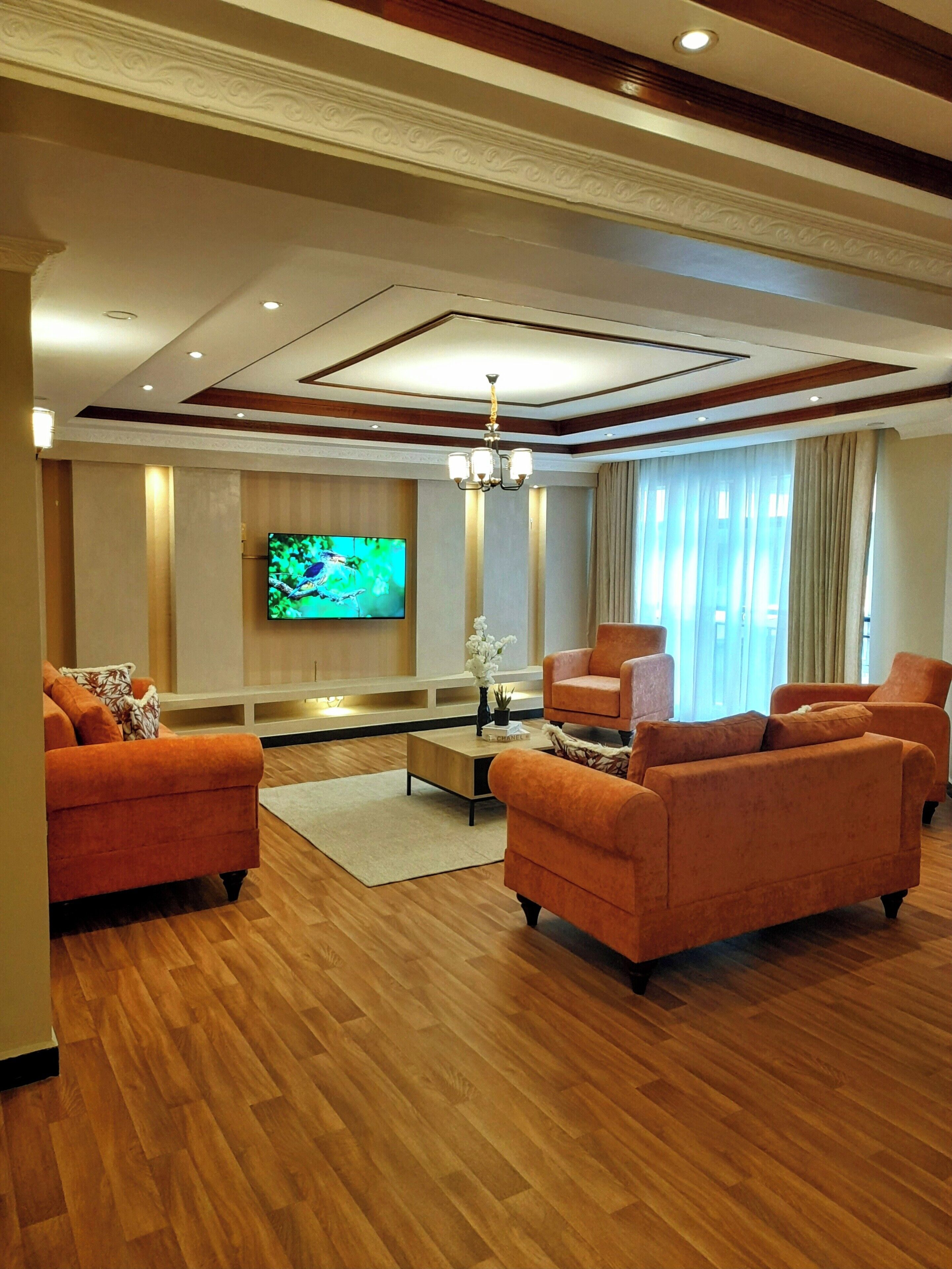 Appartement, 4 chambres, accessible aux personnes à mobilité réduite, fumeurs | Intérieur