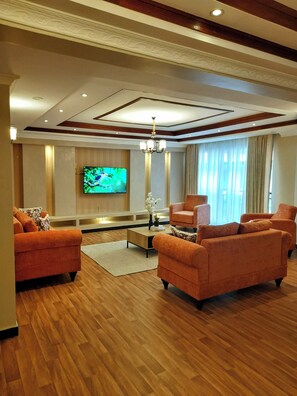 Apartment, 4 Schlafzimmer, barrierefrei, Raucher | Innenbereich