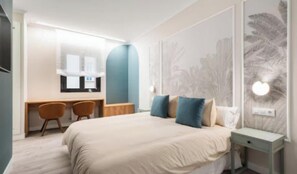 3 slaapkamers, een bureau, een strijkplank/strijkijzer, gratis wifi
