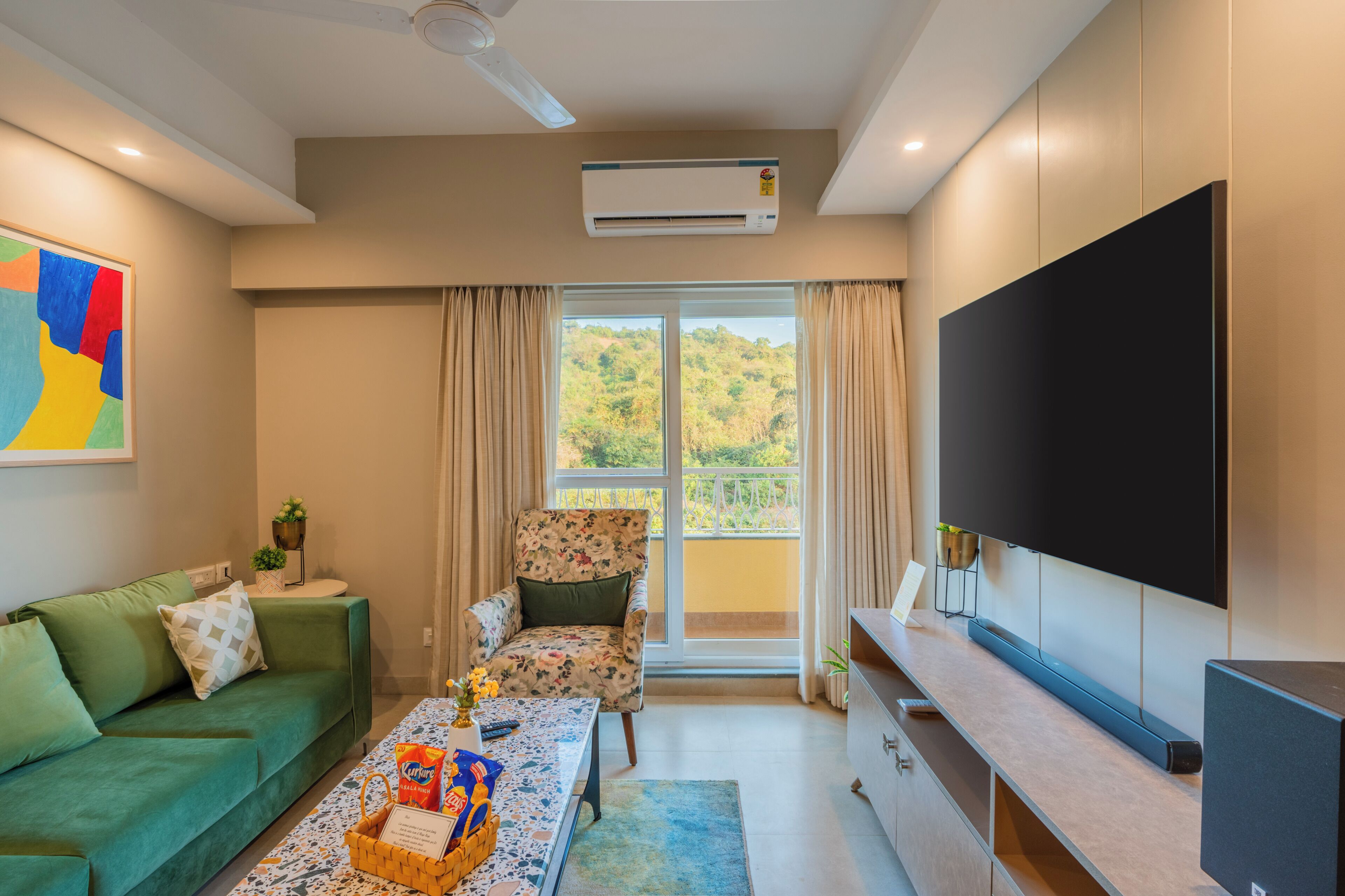 Flat-screen TV