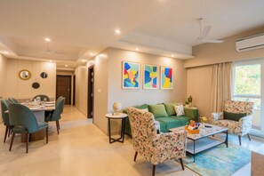Interior - Alaya Stays 3BHK Veera Marina Penthouse (Candolim)