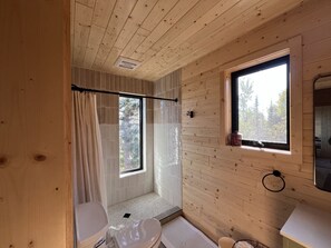 Bathroom - New Cabin Overlooking Lake Superior! (Silver Bay)