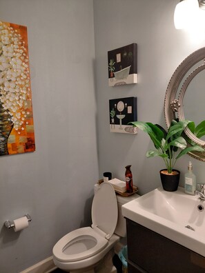 Shower, jetted bath, towels, toilet paper - World Cup FIFA Multi Family Retreat Near Airport (Atlanta)