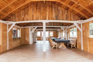 Dining - Cabin 1 - Ranczo Targowka (Miłaczewskie Młyny)