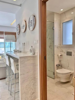 Apartment, 1 Bedroom | Bathroom - Hirondelle de Sidi Bou Saïd-appartement Terrasse (Sidi Bou Said)