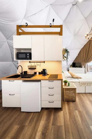 Private kitchen - Glamp Boho - Ranczo Targowka (Miłaczewskie Młyny)