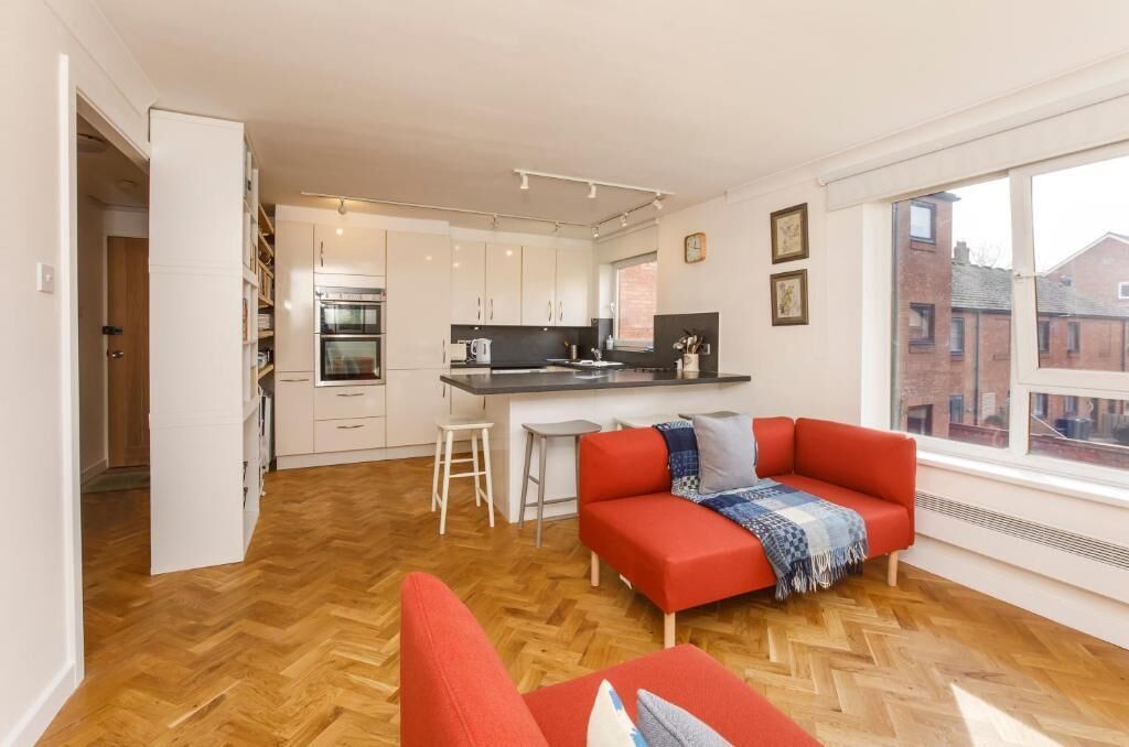 Departamento, vista a la ciudad | Área de sala de estar