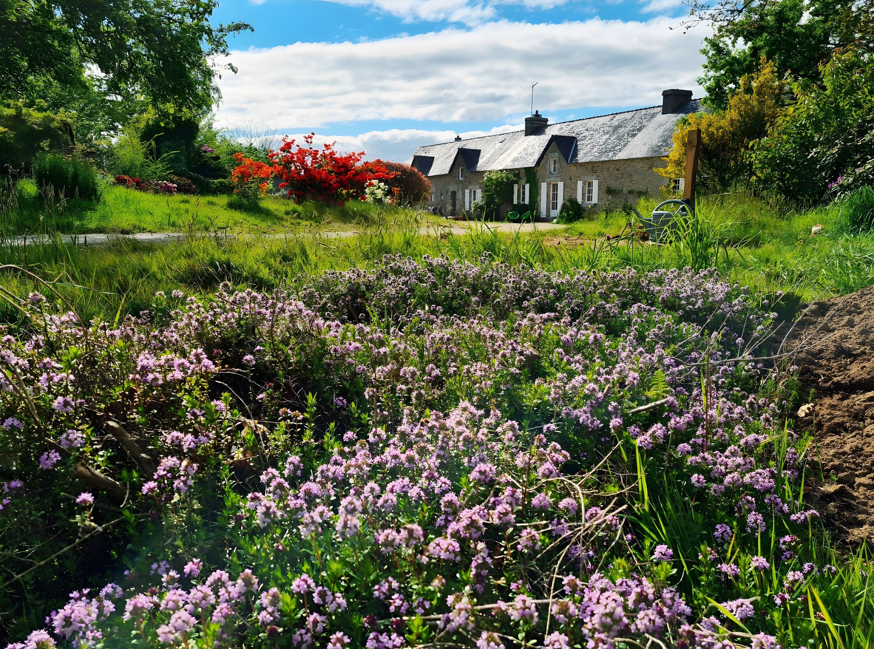 Terrein van de accommodatie