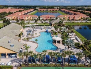 Pool - 4 Bedroom Paradise Palms With Private Pool (2600) (Kissimmee)