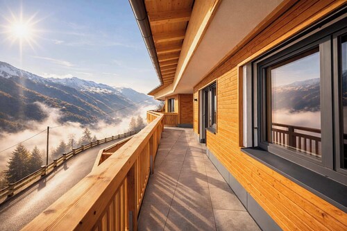 ALPENGLOW – Balkon & atemberaubender Bergblick