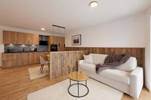 Living area - PUREALPS Apartment - by AlpenLuxus Collection (Hippach-Schwendberg)