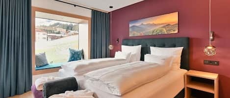 Departamento, balcón, vista al jardín