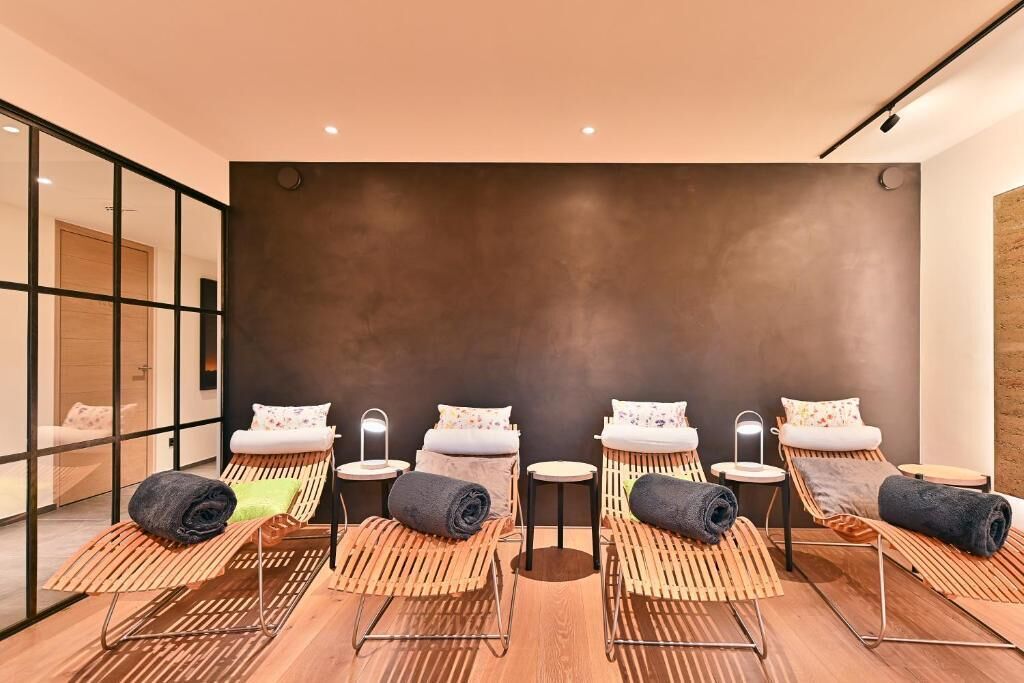 Un sauna, baño turco, masajes