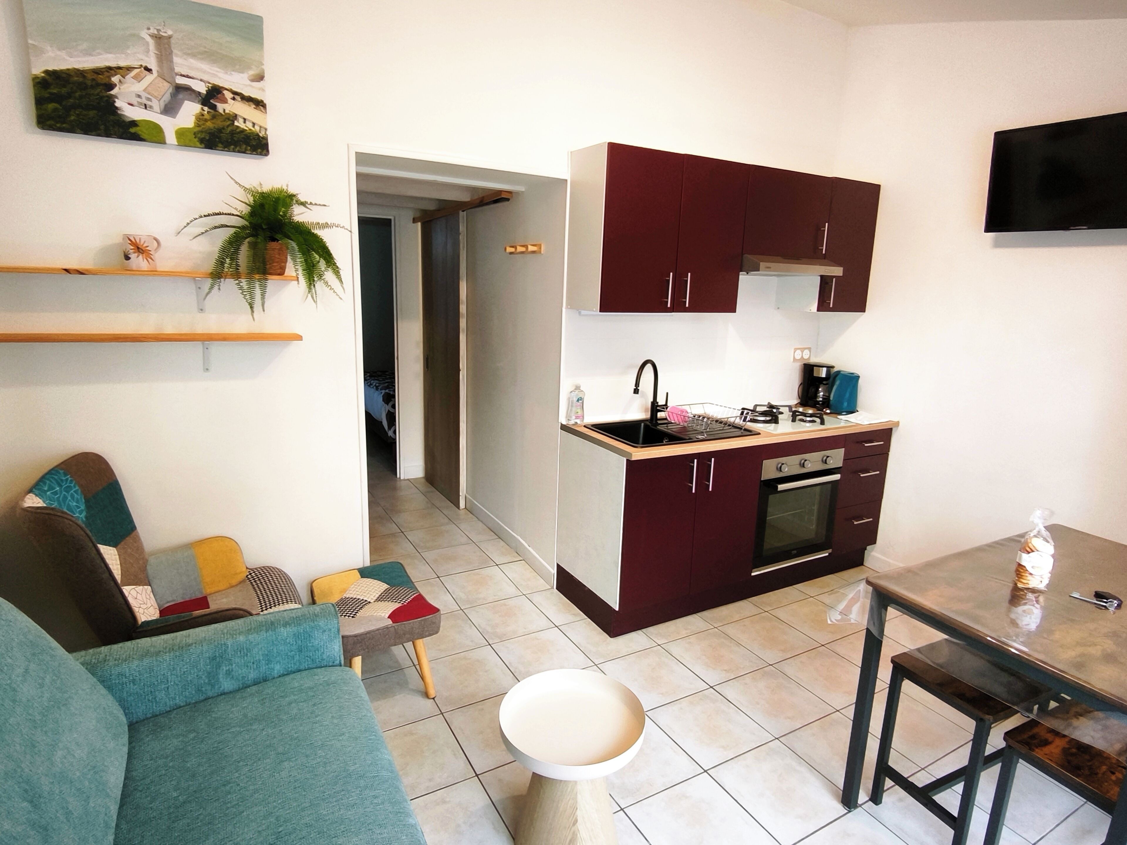 Family Apartment, Patio | Private kitchen