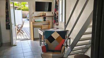 Appartement Familial, patio | Coin séjour