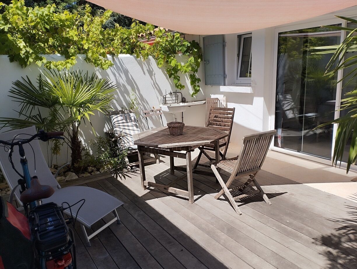 Familie appartement, patio | Terras