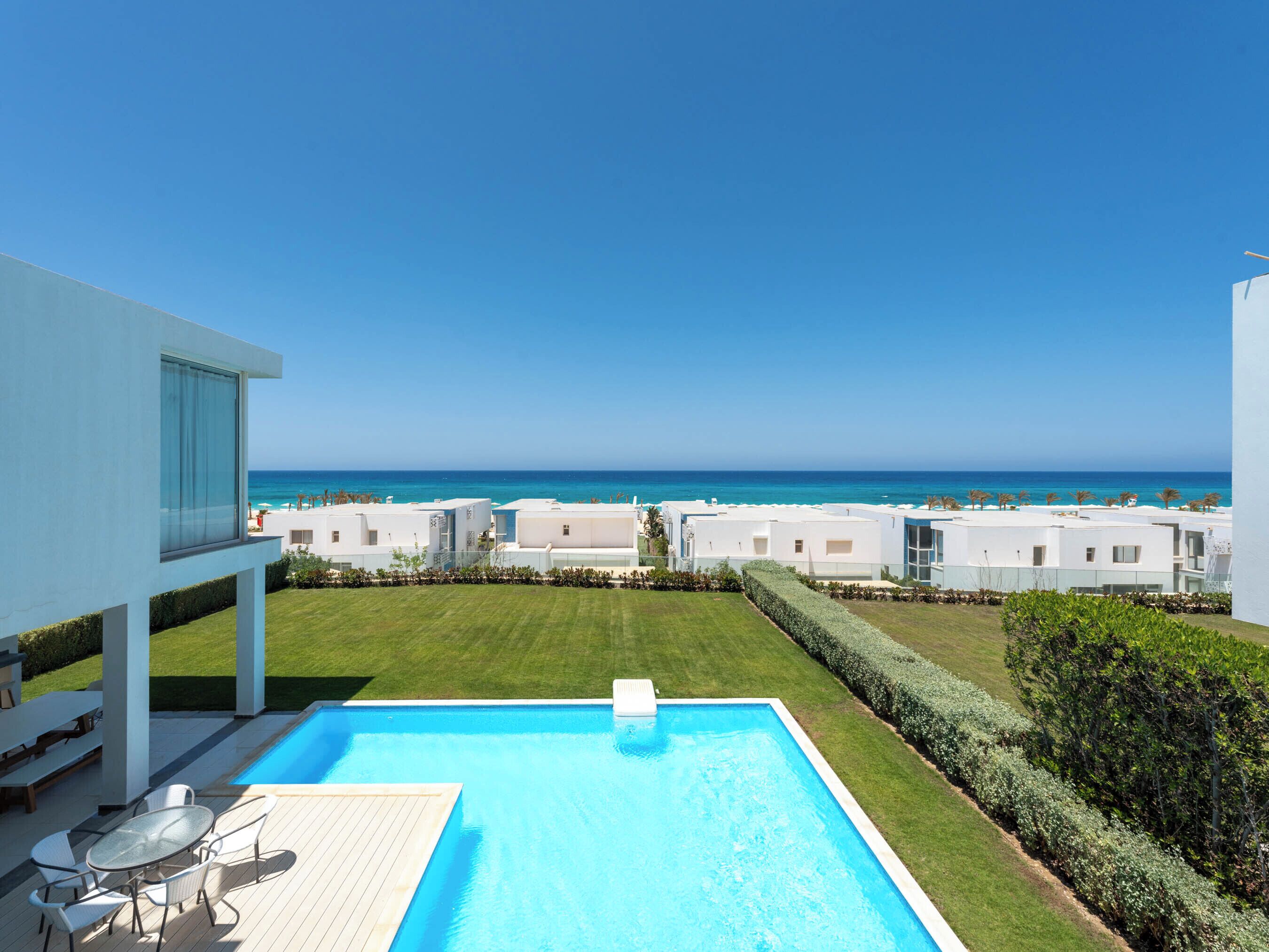 Dúplex familiar, vista al mar | Terraza o patio