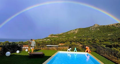 Chambre dâhĂŽtes « Suite Popart » avec piscine partagĂ©e, Wi-Fi et climatisation