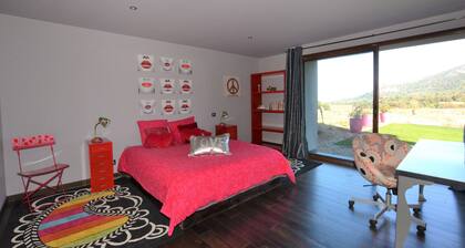 Chambre dâhĂŽtes « Suite Popart » avec piscine partagĂ©e, Wi-Fi et climatisation