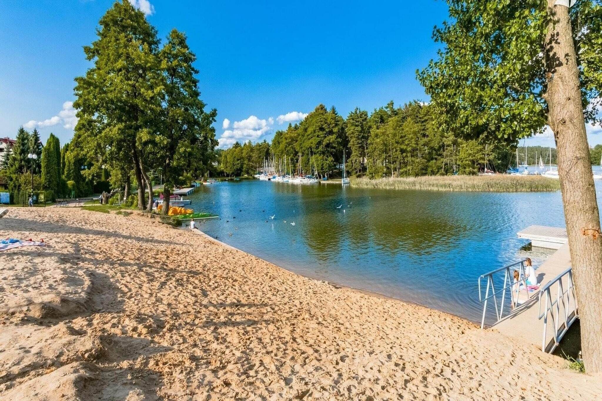 Vlak bij het strand