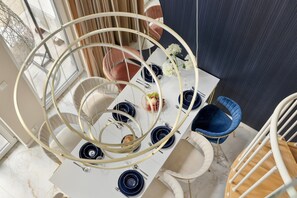 Dining - Two-level apartment, private terrace with jacuzzi (Pobierowo)