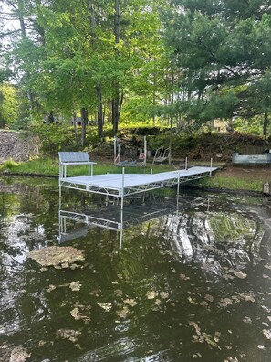 Property grounds - QUAINT LAKE  FRONT CABIN ON LAKE  SHERWOOD (Nekoosa)