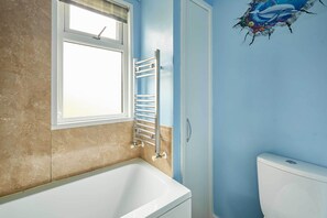 Shower, hair dryer, towels - Host & Stay | The Lodge, High House (Westerdale)