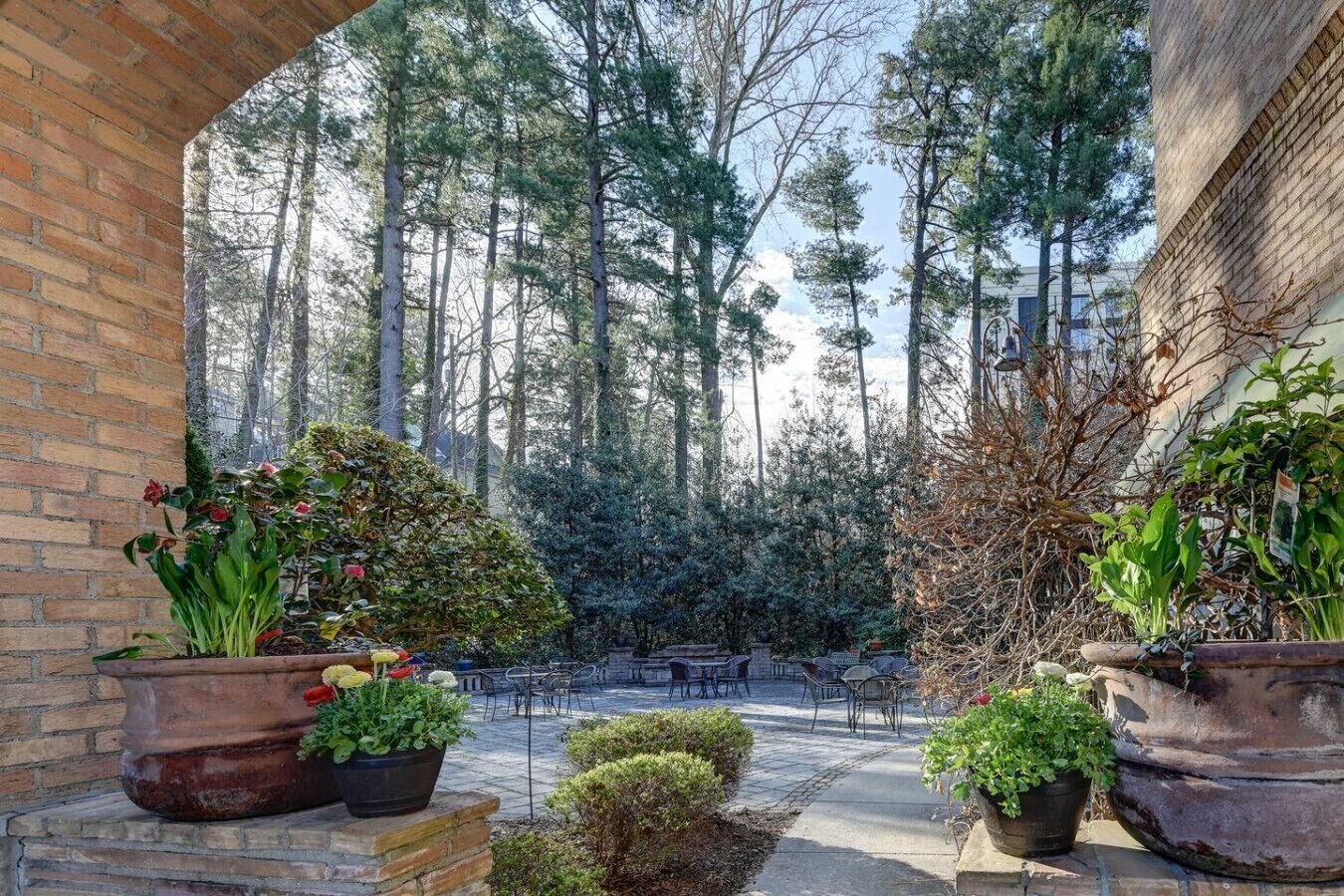 Enceinte de l’hébergement