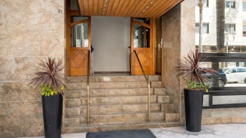 Front of property – evening/night