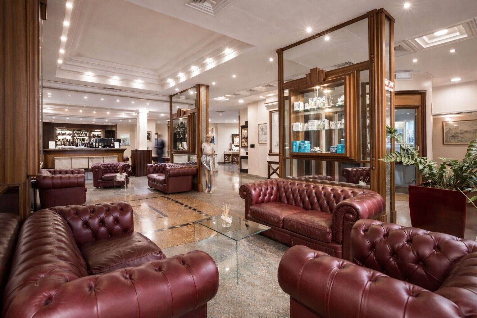 로비 좌석 공간