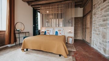 Chambre Double Deluxe, balcon, vue vignoble | Wi-Fi gratuit, draps fournis