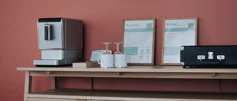 Familieværelse - udsigt over vingård | Interiør