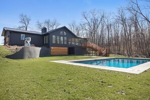 Una piscina climatizada